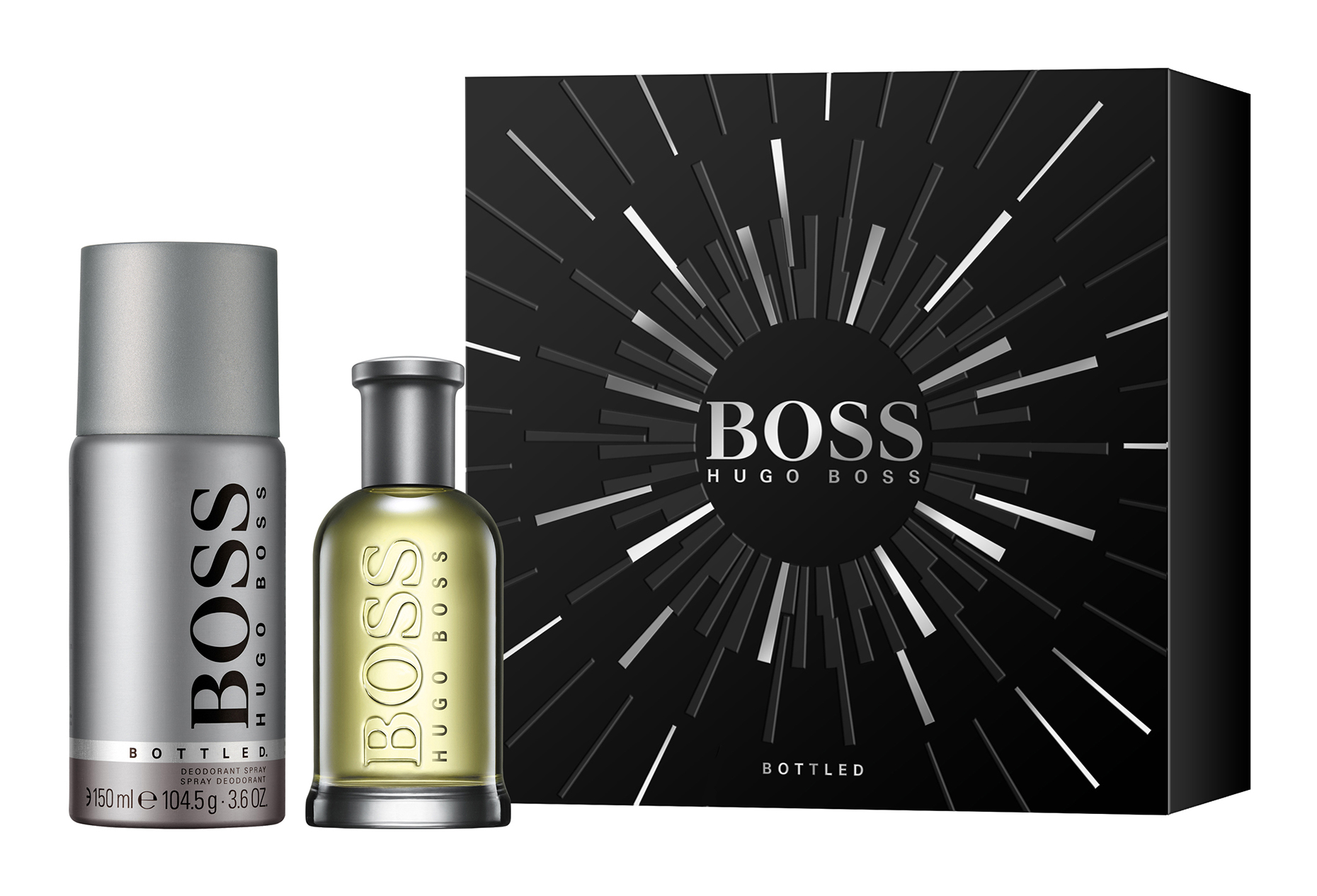 Hugo boss deals bottled night set